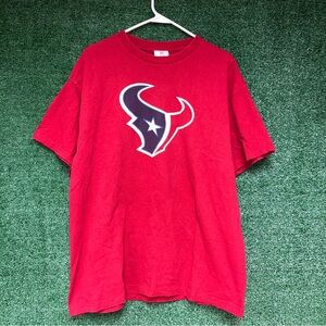 Houston Texans Vintage Y2K JJ Watt Red Shirt XL NFL tag Texas